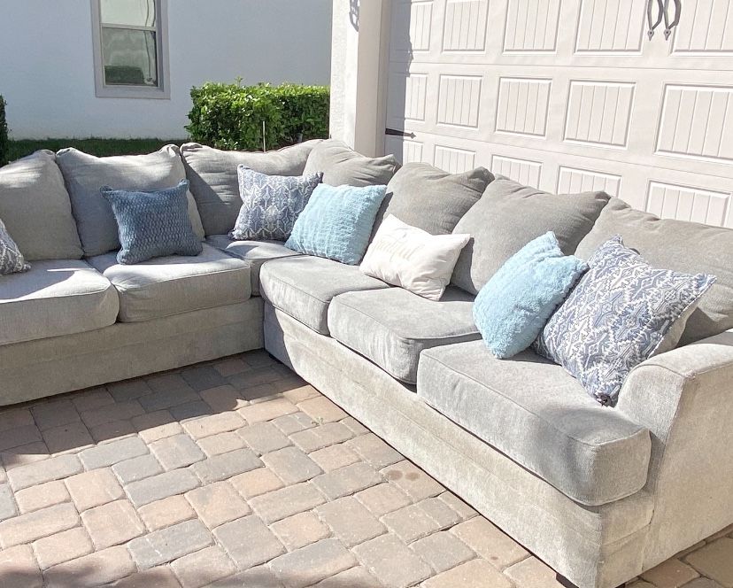 Gorgeous Grey Sectional 