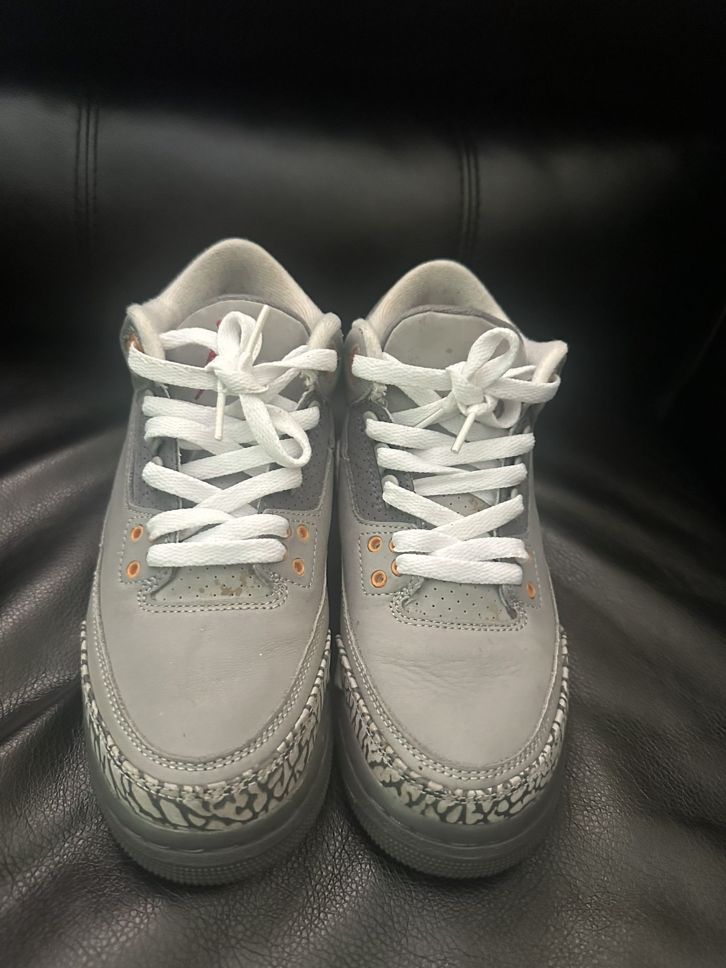 Air Jordan 3 Retro GS 'Cool Grey' Size 6Y CHECK DESC