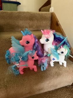 Gi-Go Wonder Land Pony Unicorn Set of 5