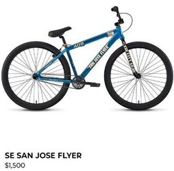 SE San Jose Flyer BMX Bike