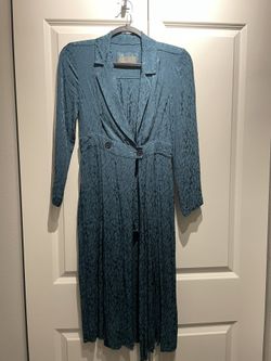 Vintage Blue teal Dress