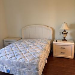  Bedroom Set Drexel Studio With With New Serrat Sleep  Matress