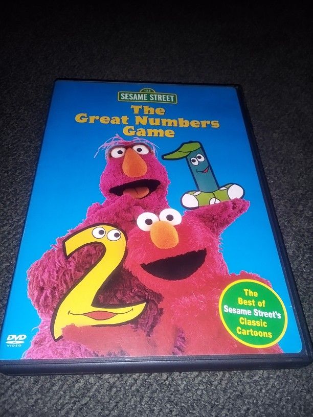 Pre-owned DVD Sesame Street "The Great Numbers Game" Great Condition