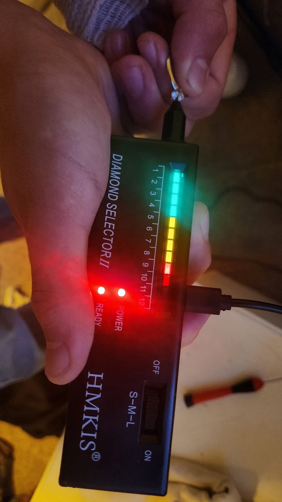 Moissanite Diamond Ring