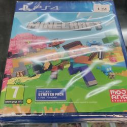Minecraft Ps4 Sealed 
