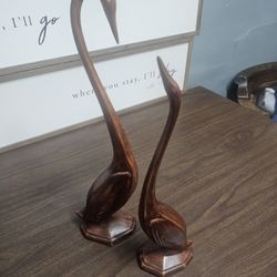 Vintage Ceramic Swans