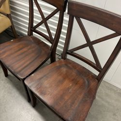 Wooden Chair 2 Sets