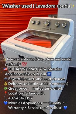 🧺✨  Washer used | Lavadora usada  ✨ 🧺