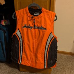 Ladies Harley Davidson Riding Vest 