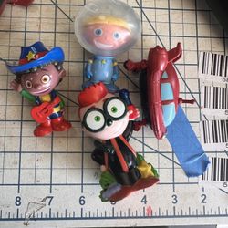 Disney Little Einstein Action Figure Bundle, Vintage 4 Pcs. 207