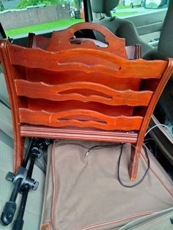 Antique Magazine Holder