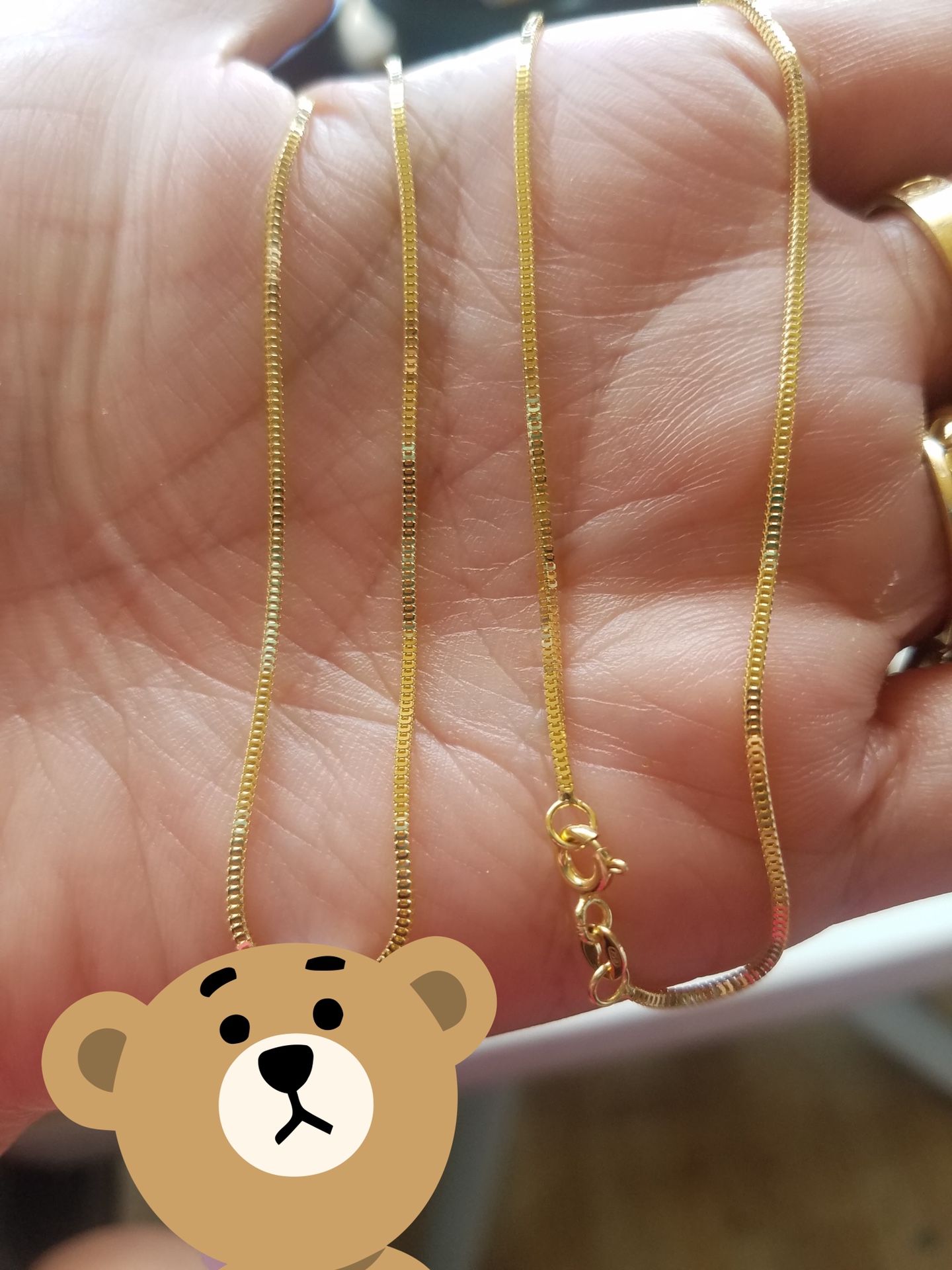 Saudi gold necklace