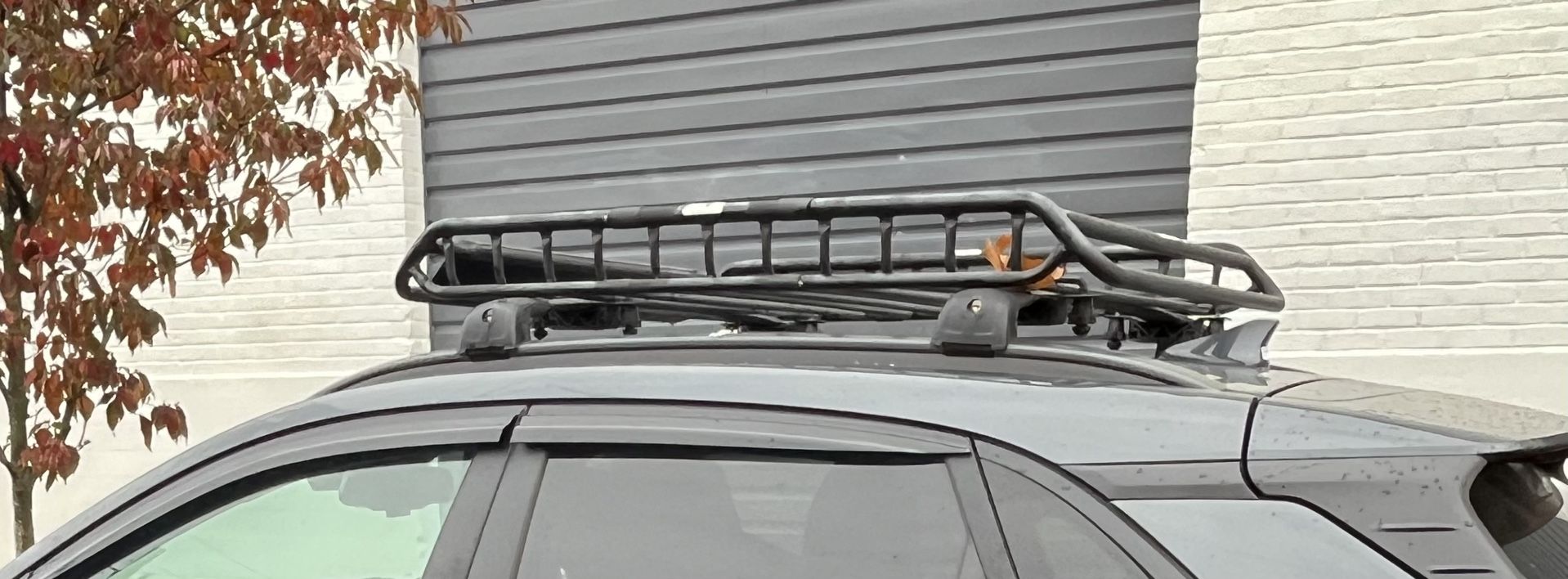 MaxxHaul 70115 46" x 36" x 41/2" Roof Rack Rooftop Cargo Carrier Steel