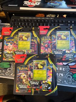 Pokémon perfect order blister packs