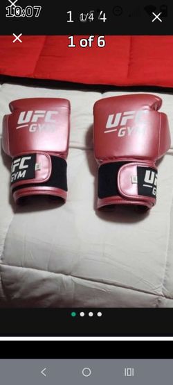 NEW UFC PINK GYM BOXING GLOVES