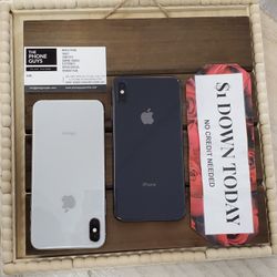 Apple iPhone X - $1 DOWN TODAY, NO CREDIT NEEDED