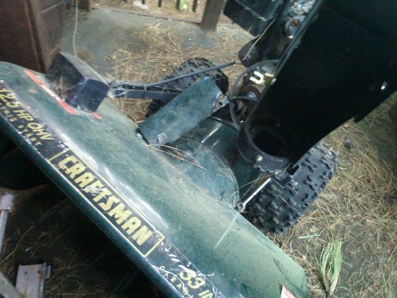 Craftsman Snowblower 33 Inch