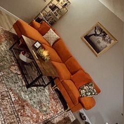 Couch With Ottoman