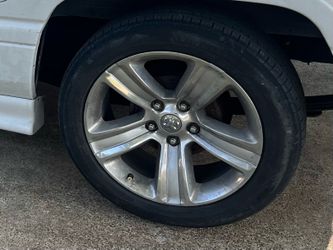 RAM sport rims and tires