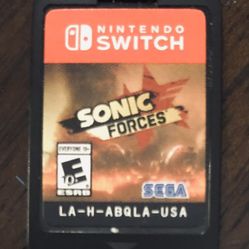 Sonic Forces Nintendo Switch
