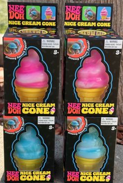 Nee Doh Ice Cream Cone 100% Authentic
