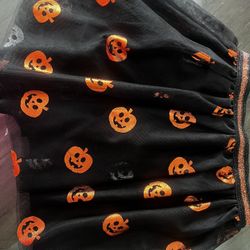 Pumpkin Halloween Skirt
