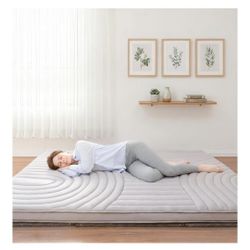 Brand New Queen Size 4 in Thick Japanese Futon 