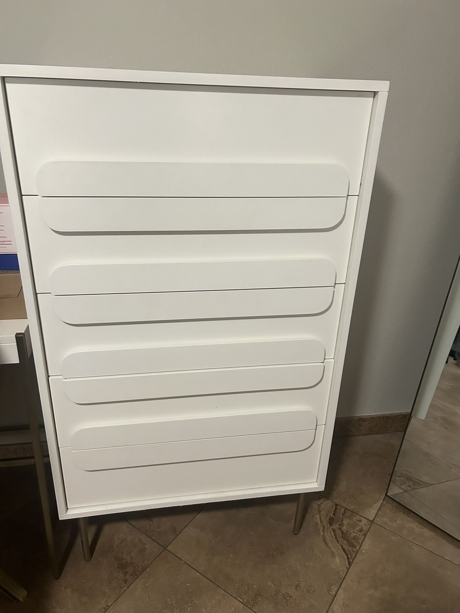 West Elm- Five Drawer Gemini Dresser