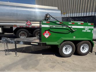 Diesel Tank and trailer 750 gallons w