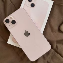 Pink iPhone 13 