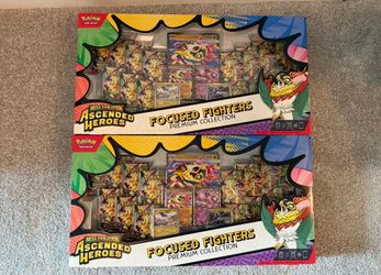 🔥 Pokémon Ascended Heroes Focused Fighters Premium Collection (Sam’s Club Exclusive) | Factory Sealed