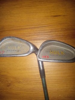 Two hulk clubs