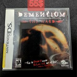 Dementium The Ward Nintendo Ds (Game Only)