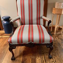 Highland House Designer Upholstered arm Chair - Custom Made, High End 