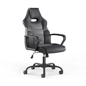 Emerge Vector Luxura Gaming Chair, Black & Gray