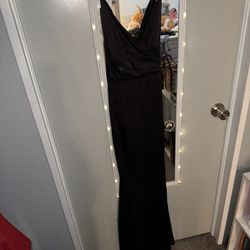 Black formal dress