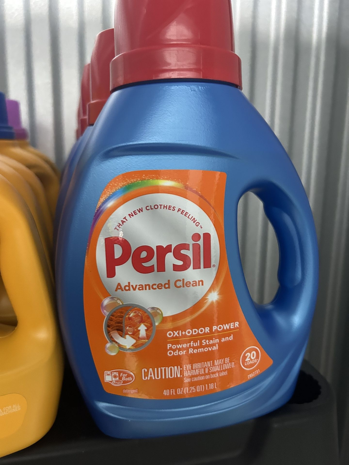 Persil 20 Load Bottles 5 Bottles For $20