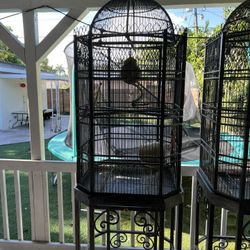 2 Maitland And Smith Bird Cages 