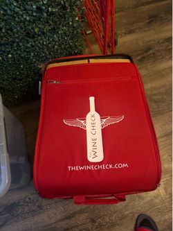The Wine Check suitcase