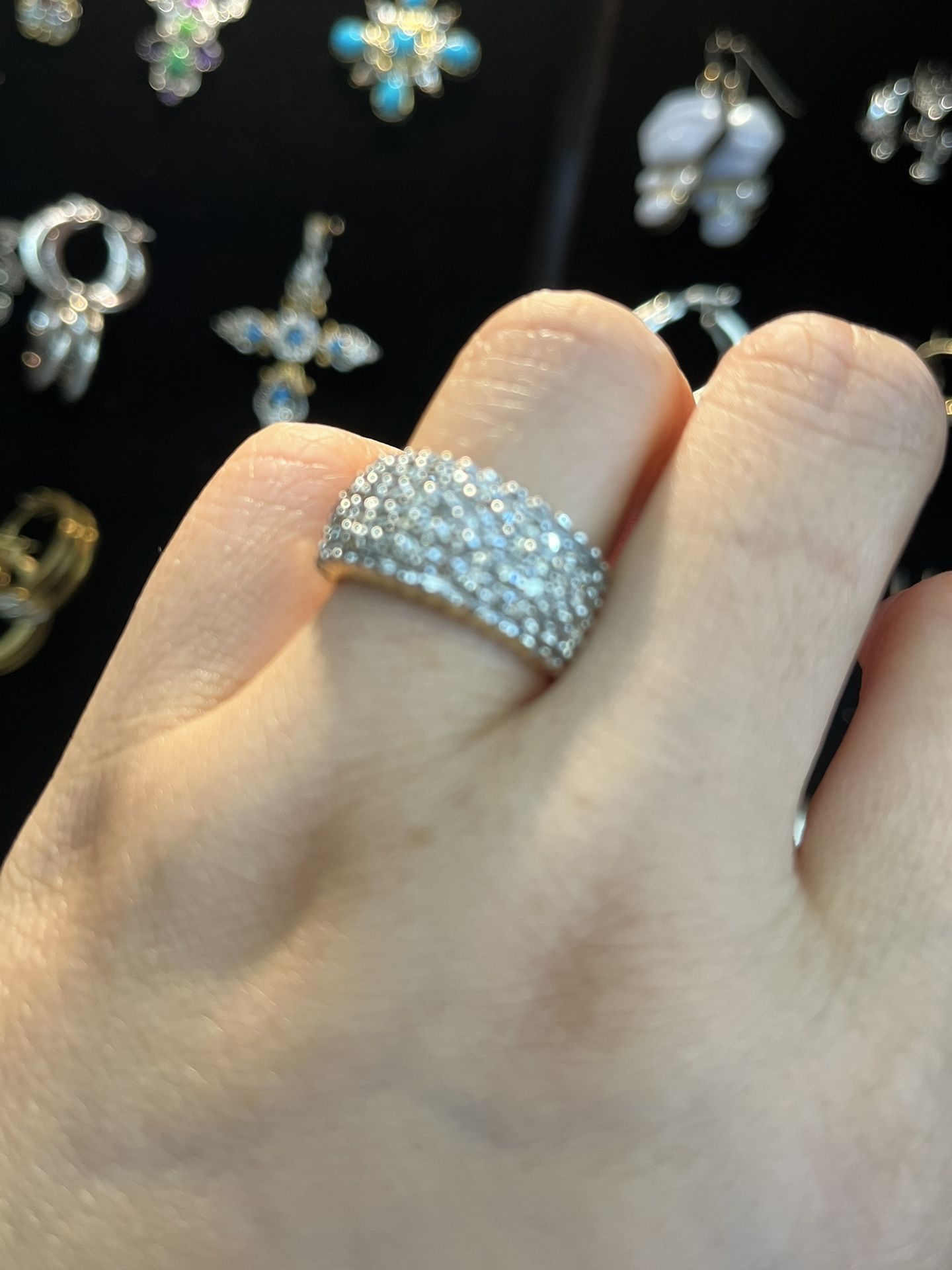 14k Diamonds Ring Over 2Ct Diamond
