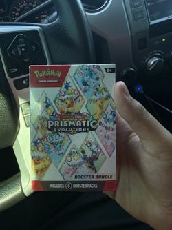 Pokemon prismatic evolution booster bundle