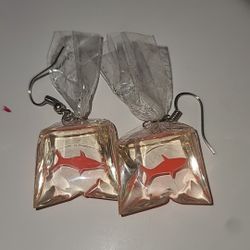 GoldFish Bag Earrings 