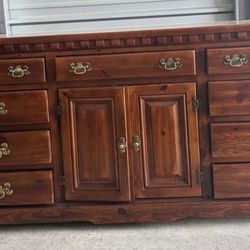 Antique / Vintage Vanity Dresser, Armoire, Night Stands, SOLID WOOD!