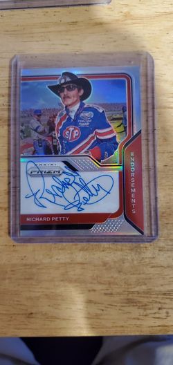 Richard Petty Autograph Card