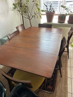 Restored MCM dining table