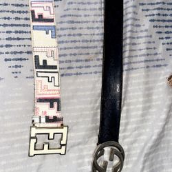 2 Designer Belts 