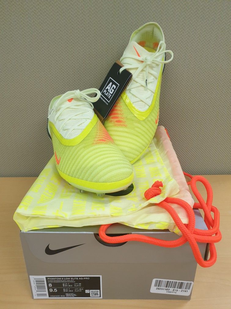Nike Phantom 6 Elite AG-Pro Lime (US 8)