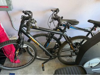 Three bicycles