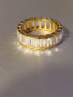 Sterling Silver 925 Cubic Zirconia Size 6