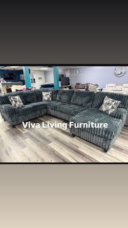 Hermoso Sectional Oversized Austin grey 🔥🙈❤️😍😎🚛🤓